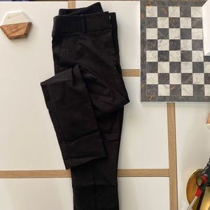 Loft black dress pants, skinny leg fit